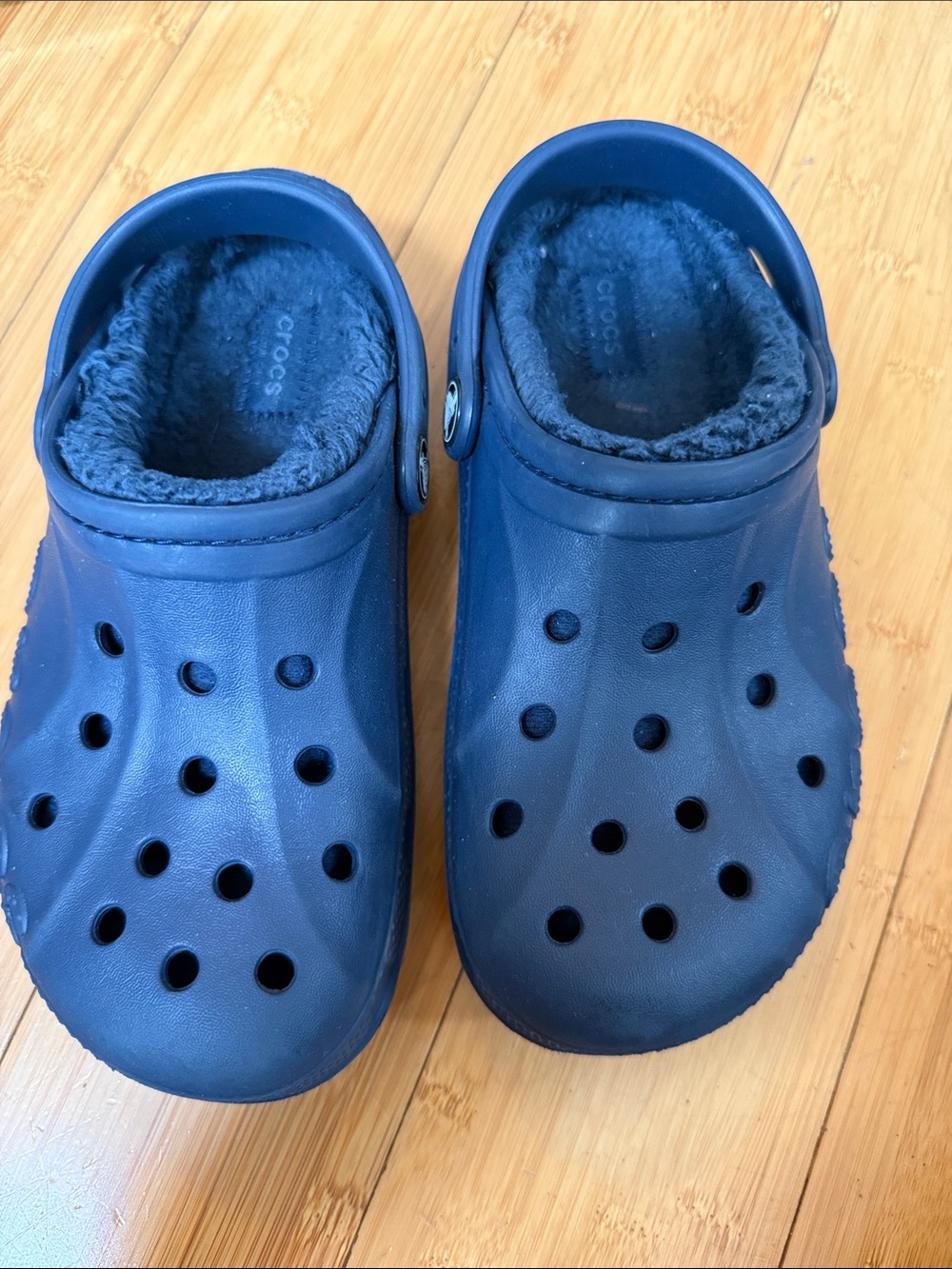 Crocs Kids Lined Clog - Navy Blue J1